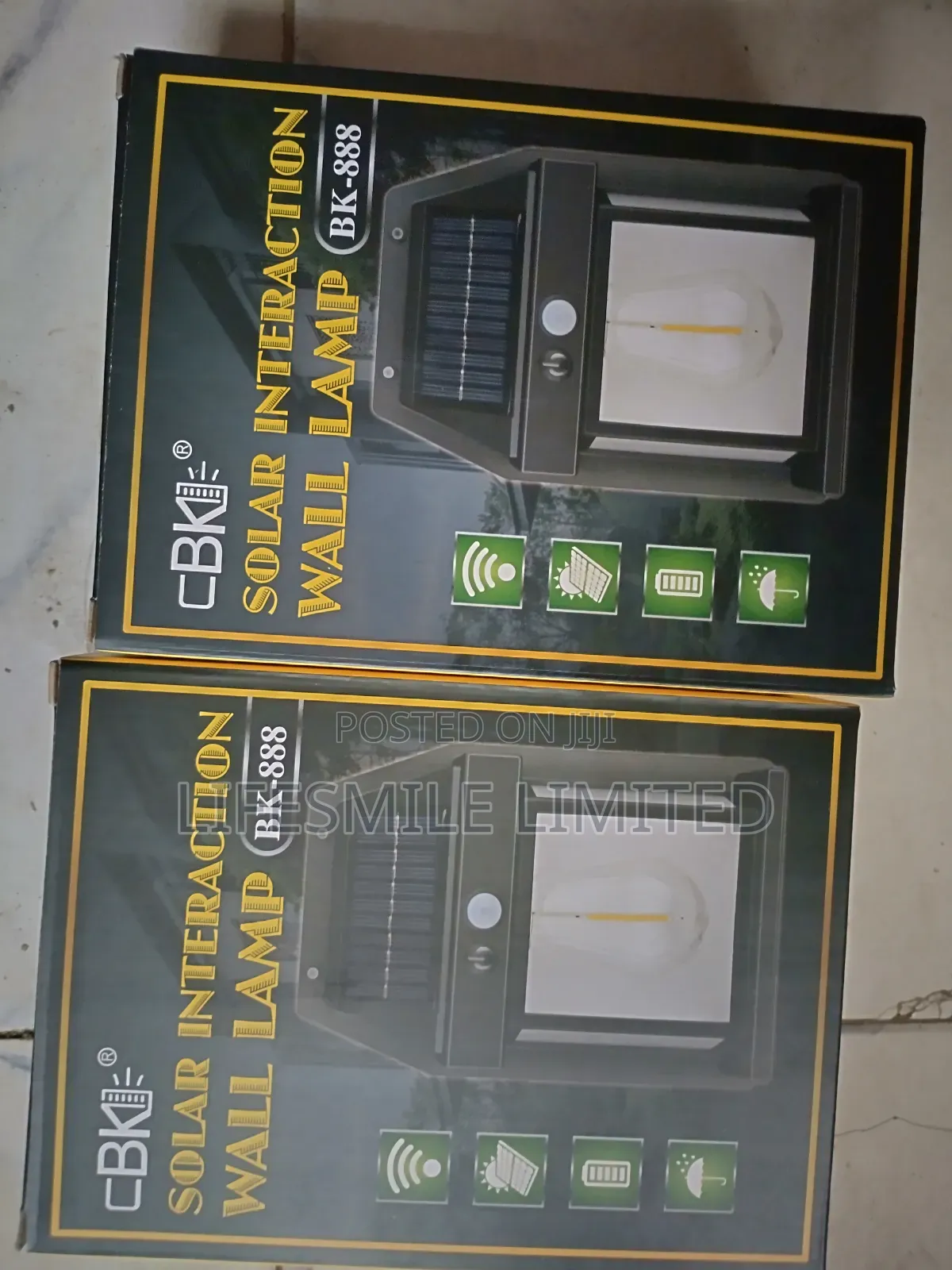 Wall Mounted Solar Interaction Lights