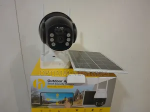 Solar CCTV Camera. (Single and Double Lens)