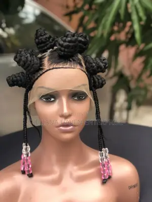 Bantu Knots Braided Wig