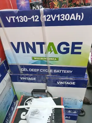 Vintage 130ah 12v Deep Cycle Battery