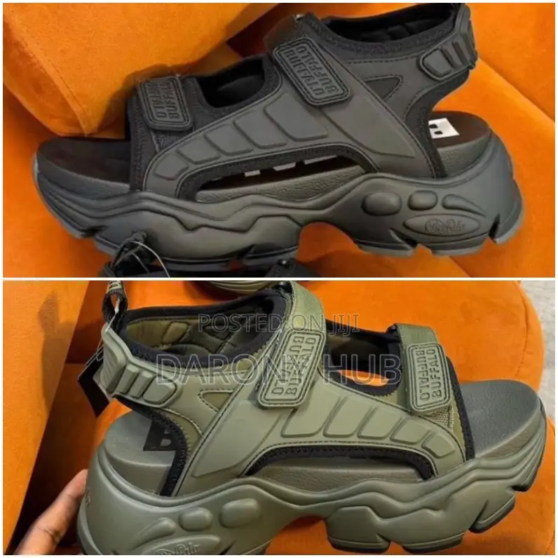 BEST Selling BUFFALO Binary CHUNKY Sandals