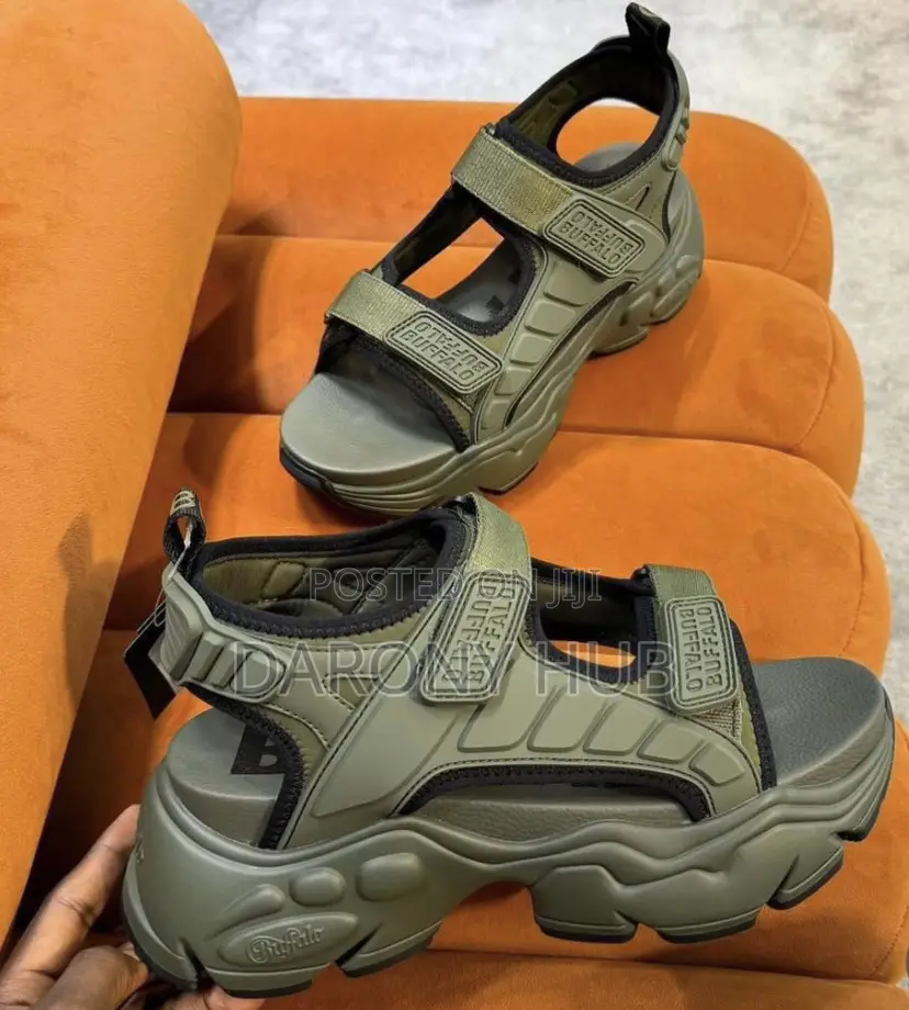 BEST Selling BUFFALO Binary CHUNKY Sandals