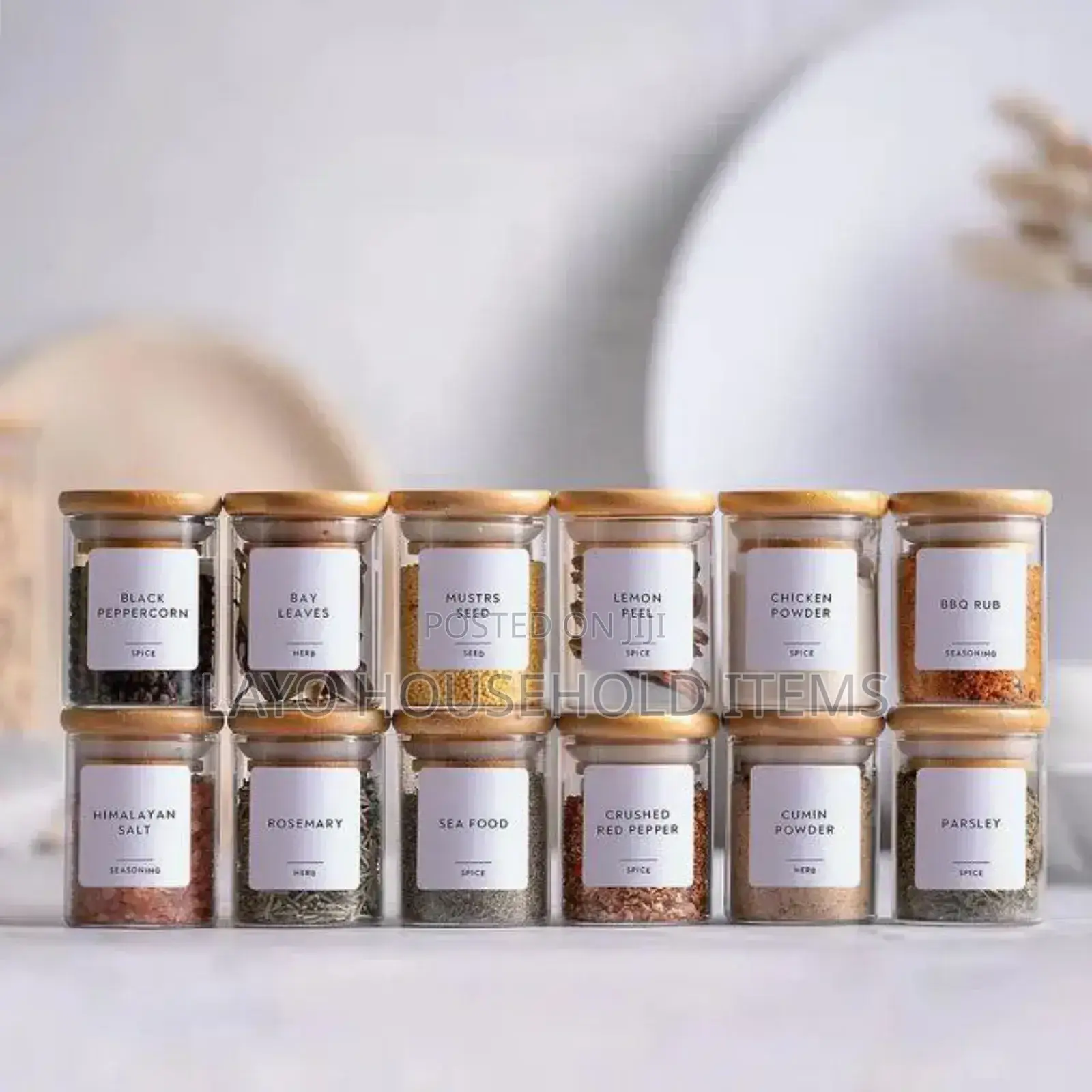 12pcs Spice Jar