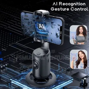 PO1 360 Degrees Smart AI Face Tracking Smartphone Holder