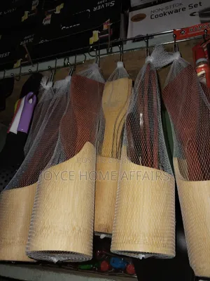 Wooden Spoon and Plastic