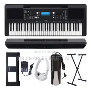 Yamaha PSR E373 Keyboard With Original Adapter