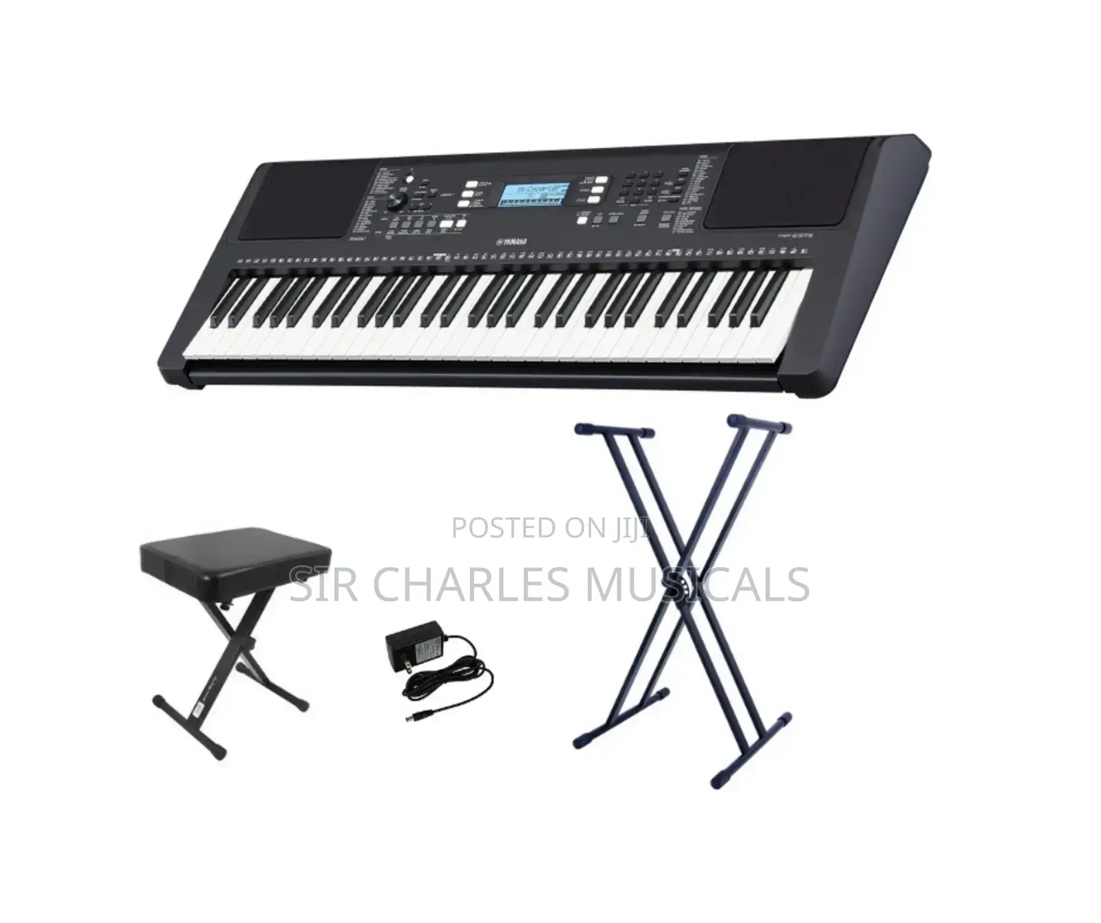 Yamaha PSR E373 Keyboard With Original Adapter