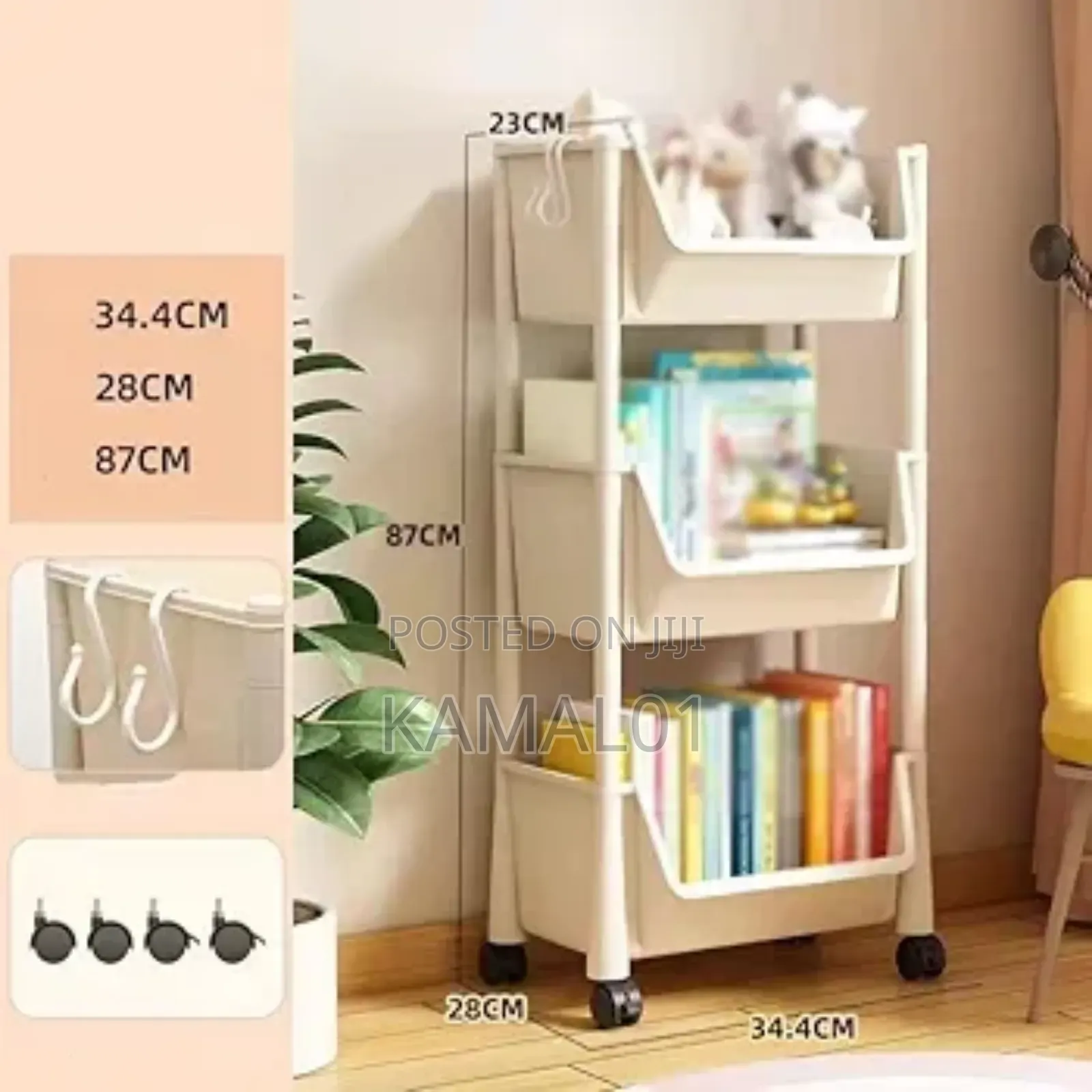 Multifunctional Storage Rack Household Kitchen Trolley