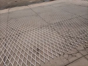 Diagonal Stainless Mesh Hole1x1 Width4ft