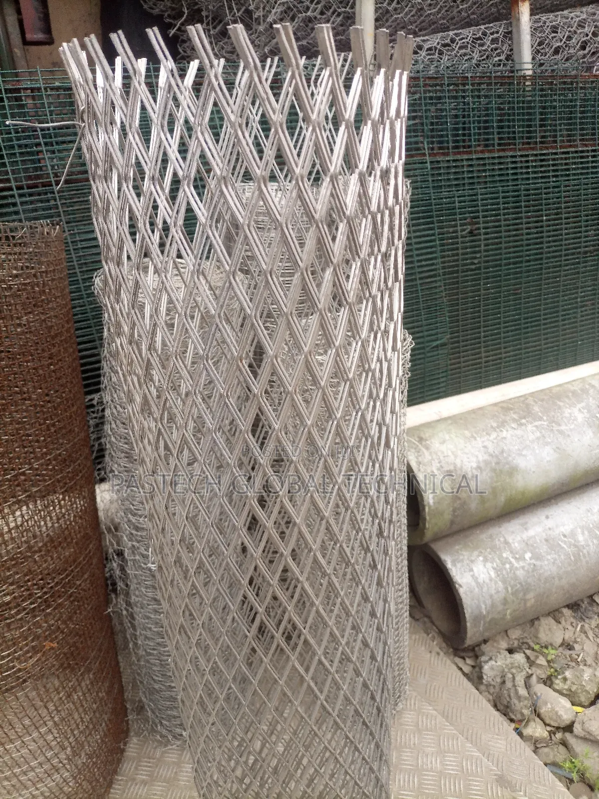 Diagonal Stainless Mesh Hole1x1 Width4ft