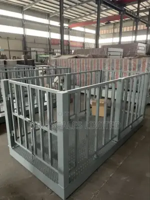 Quality Scale With Cage for Pigs, Cow and Animals - 1x1.5m