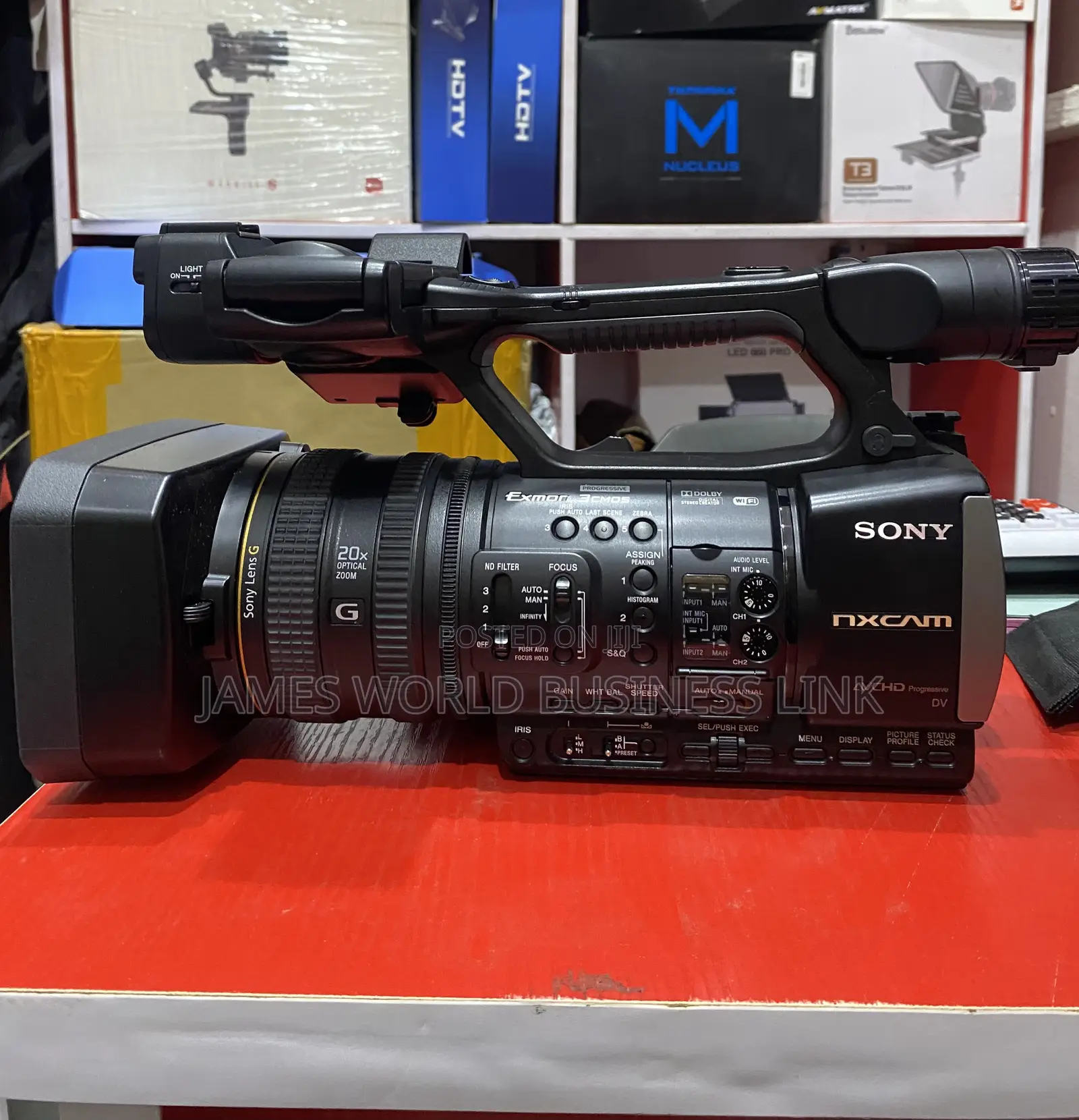 Professional Sony Camera Nx3