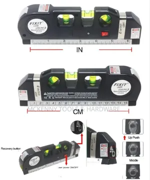 Fixit Laser Level Pro 3 4in1 Multi-Purpose Measuring Tool