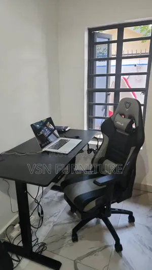Electric Adjustable Desk 1.4 Meter With Gaming Chair