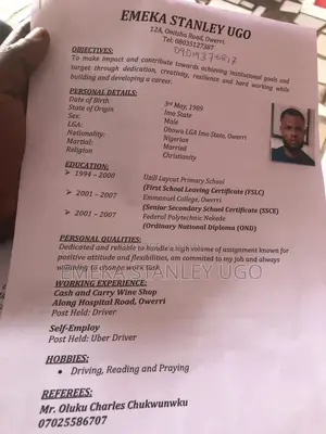My Curriculum Vitae