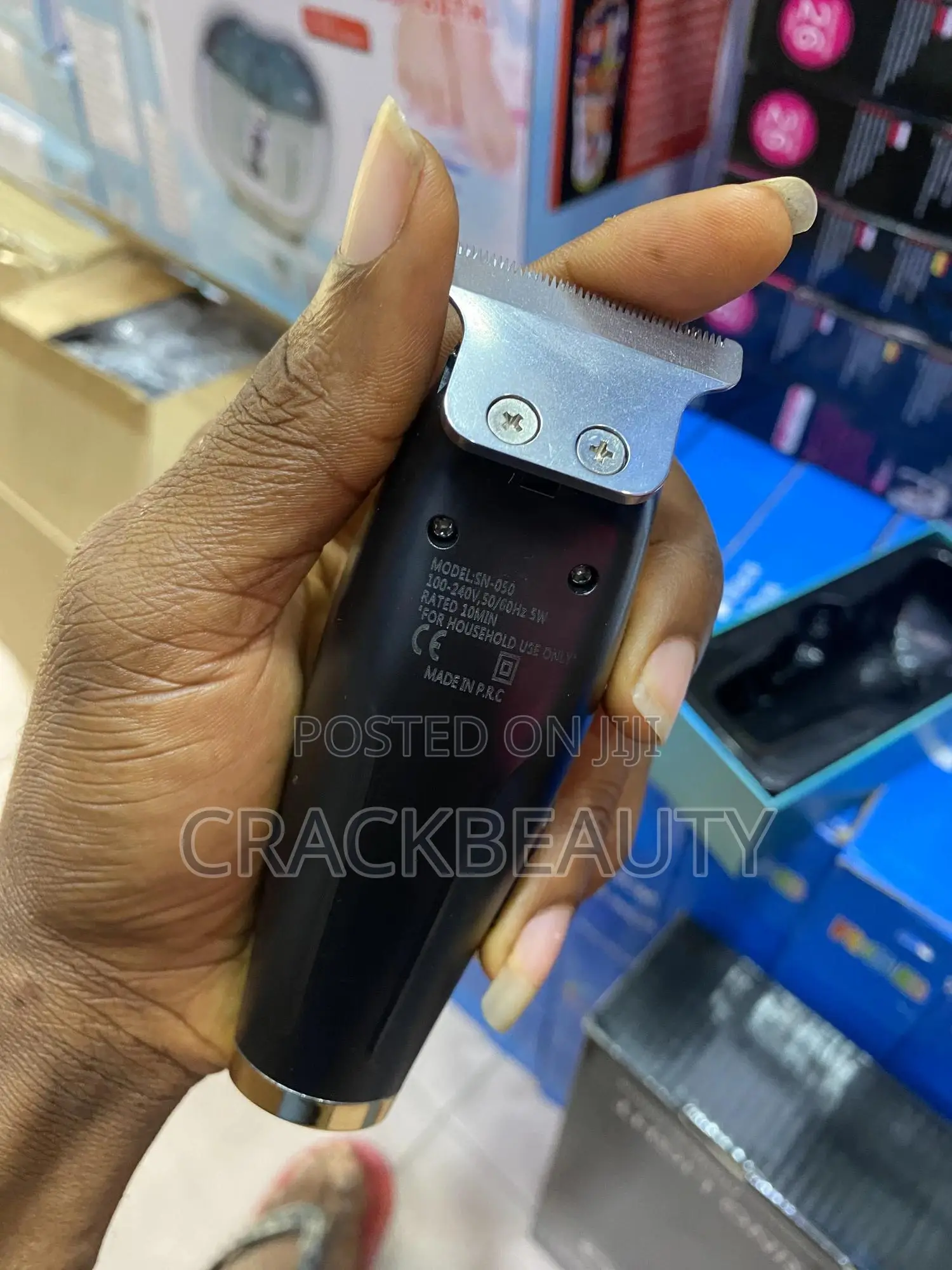Sonar Rechargeable Professional Hair Trimmer (Clipper)