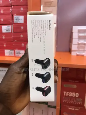Ldnio Bluetooth Fm Car Transmitter With 3 Usb