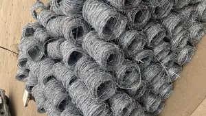 Photo - Galvanized Barb Wire