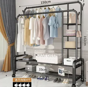 Heavy Duty Double Pole Hanger