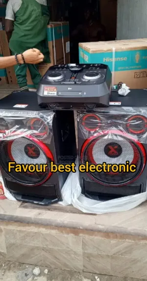 Heavy Duty Lg Xboom Powerful Sound System (5000w) Bluetooth