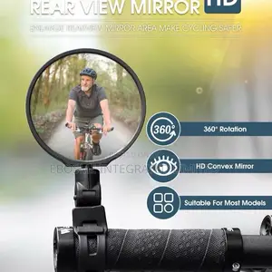 Bike Rearview Mirror West Biking Universal 360* Adjustable