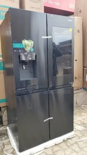 Hisense 538l Inverter 4doors Side by Side Fridge Ice Maker