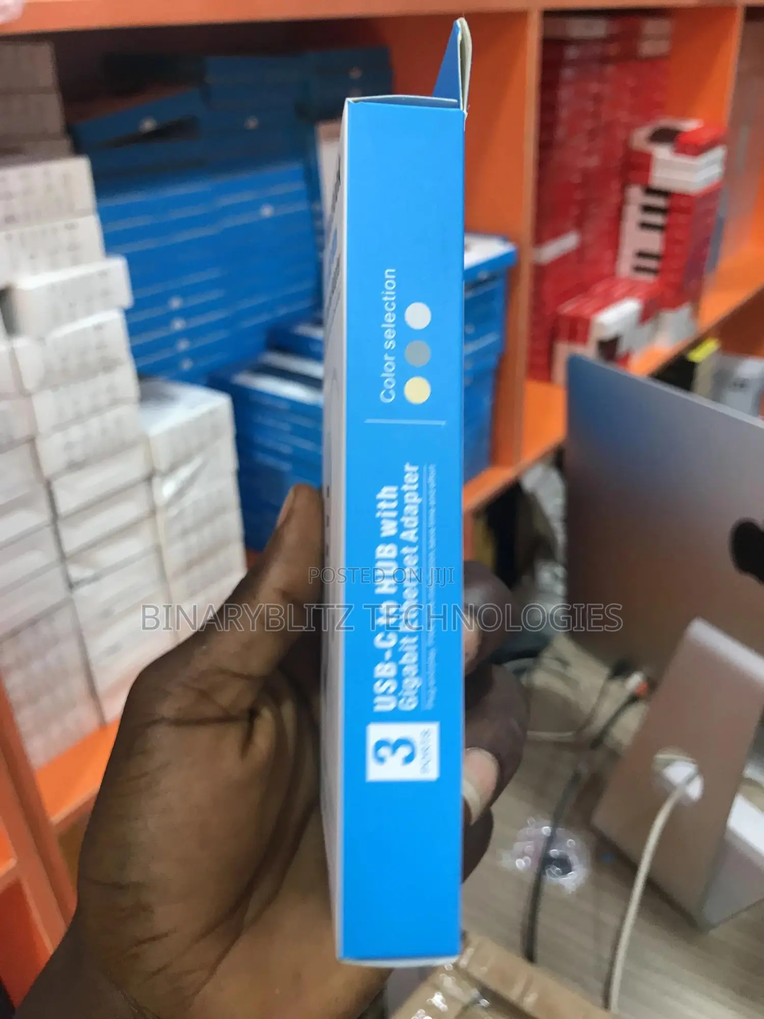 4 in 1 Type C to Ethernet Adapter