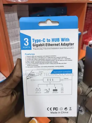 4 in 1 Type C to Ethernet Adapter