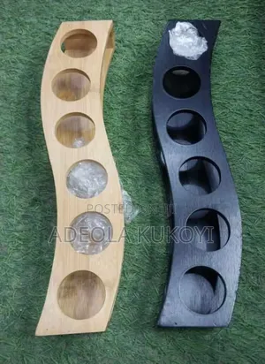 Wooden Shot Rack