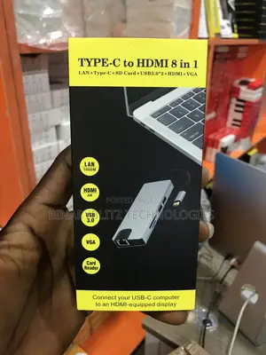 Type C to HDTV 8in1 Docking Station