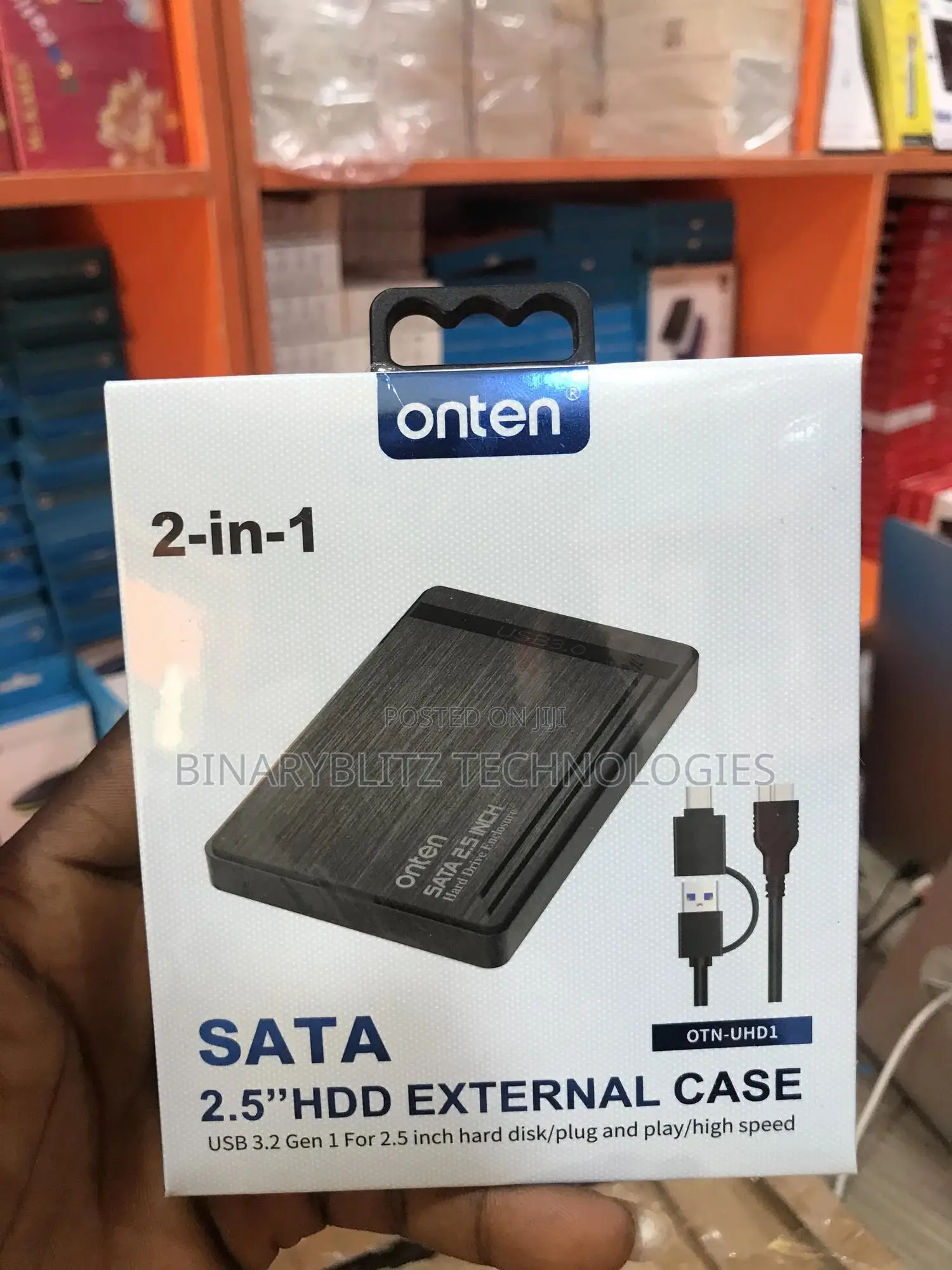 2in1 Sata 3.1 Hard Drive Casing