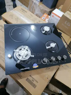 The Brand New 3+1 Inbuilt Burner Gas Cooker