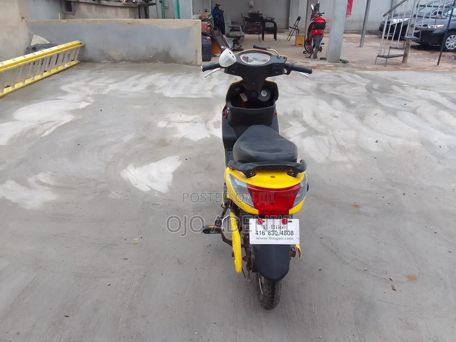 Motorcycle 2017 Yellow