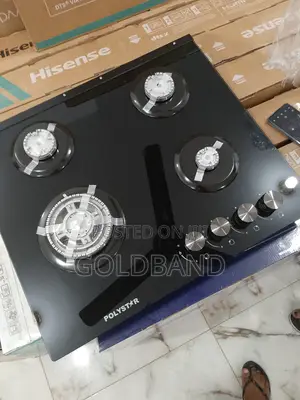Pv-Gt60g4 Polystar Inbuilt 4 Burner Gas Hob