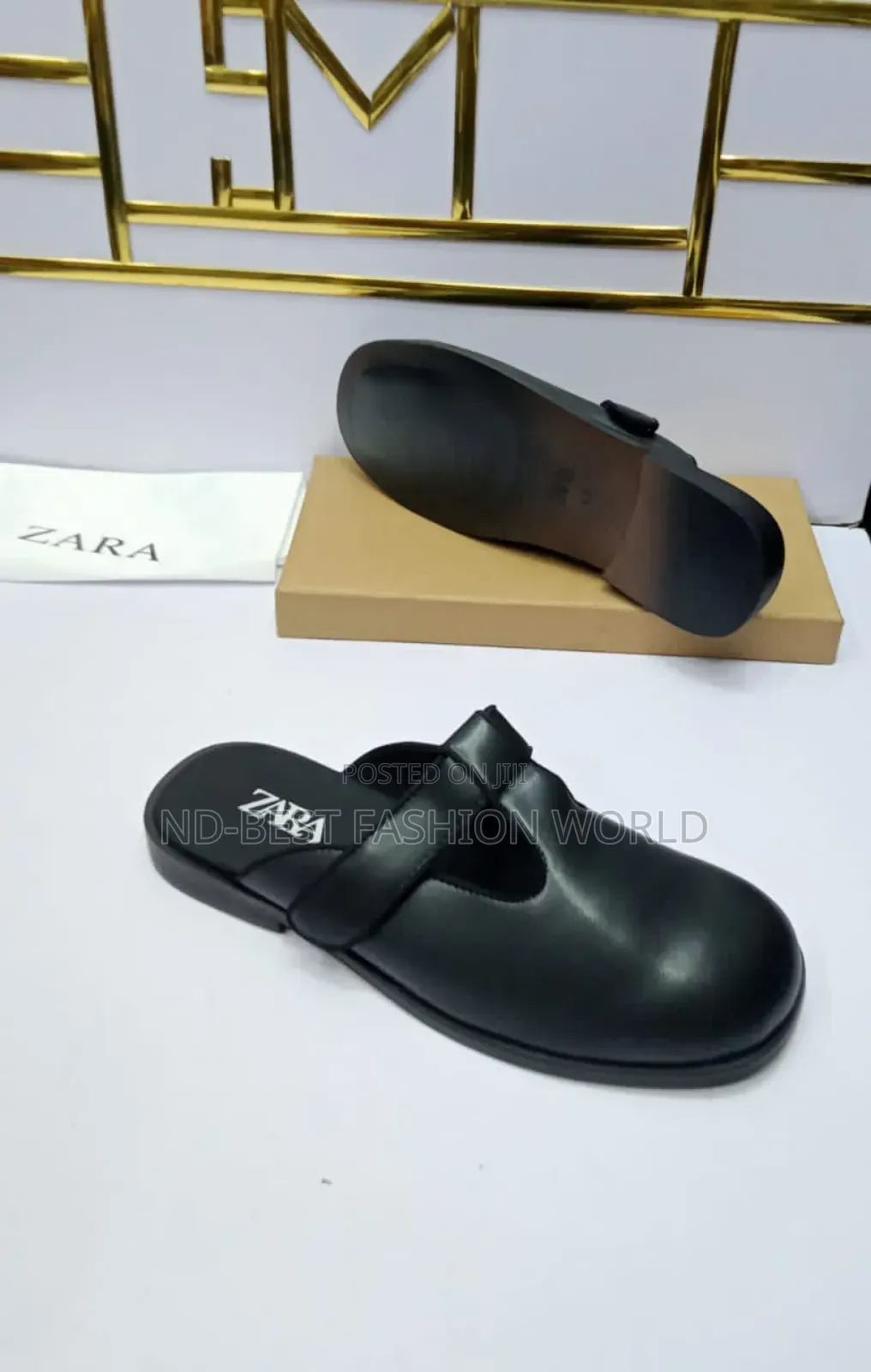 Pure Leather Half Shoe