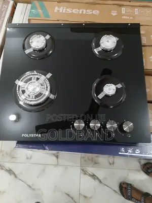 Pv-Gt60g4 Polystar Inbuilt 4 Burner Gas Hob Available