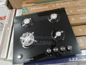 Cool Pv-Gt60g4 Polystar Inbuilt 4 Burner Gas Hob
