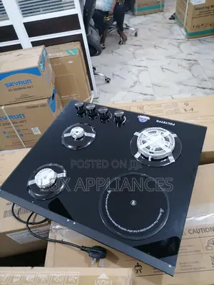 Polystar 3 Burner + 1 Hotplate Inbuilt Gas Hob Cooker