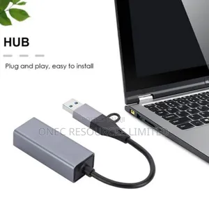 Type-C to Network Card Usb Hub10/100/1000mbps Net Access Hub
