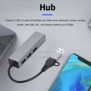 Type-C to Network Card Usb Hub10/100/1000mbps Net Access Hub