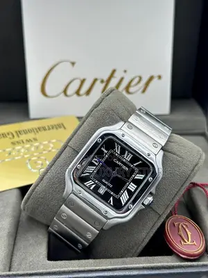 Cartier Quality Luxury Men Chain Wristwatch