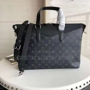 Louis Vuitton Quality Luxury Genuine Leather Laptop Bag