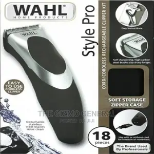 Wahl Style Pro 18 Piece Rechargeable Clipper Kit