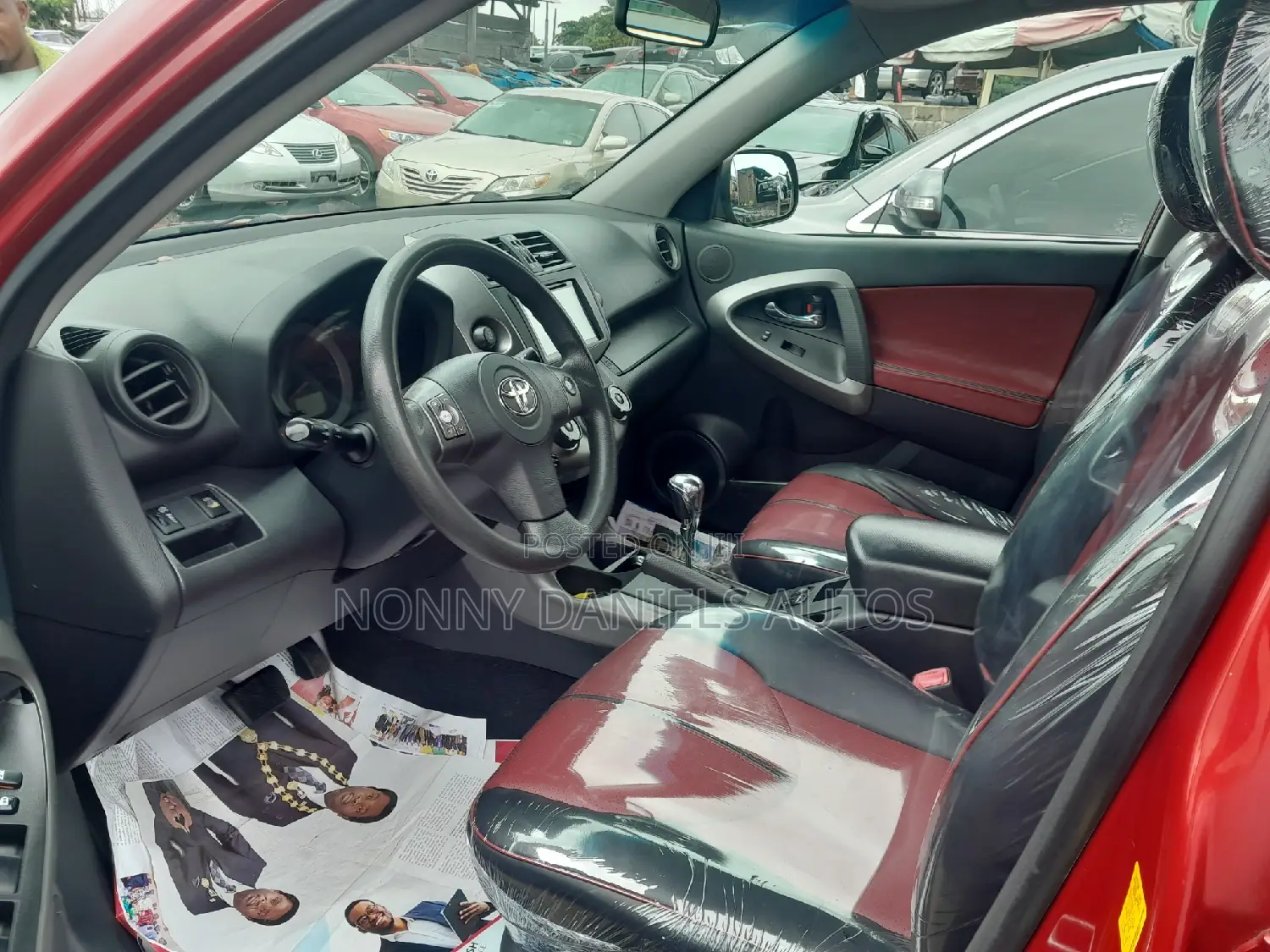 Toyota RAV4 Limited 2011 Red