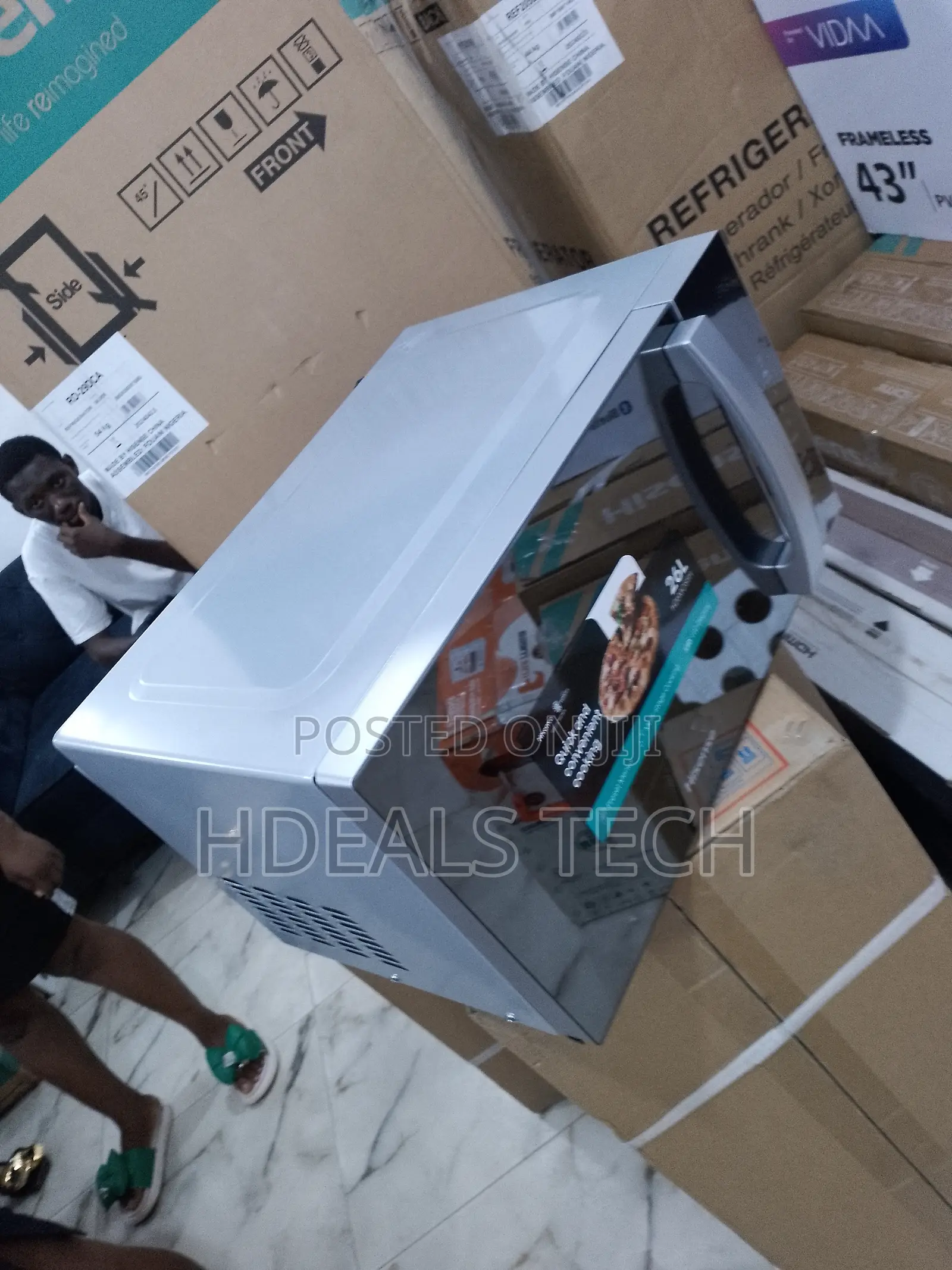 Noiseless Hisense 26litres Microwave Oven