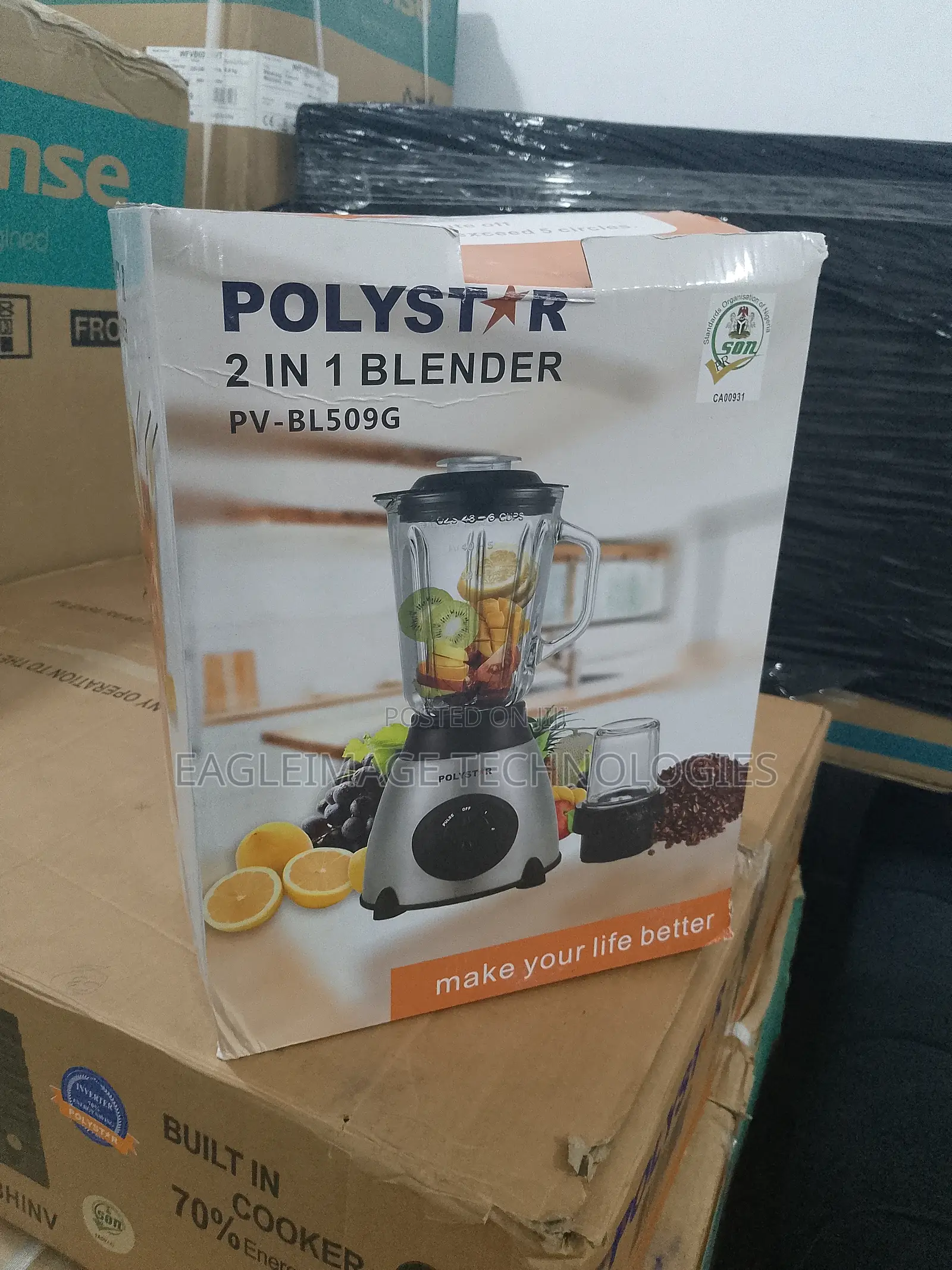 High Quality 2 in 1polystar Blender