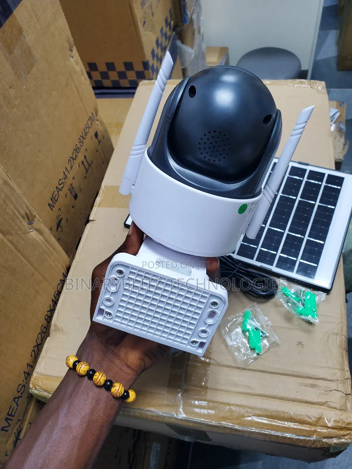 Dual Lens 4g/Wifi PTZ Solar Camera
