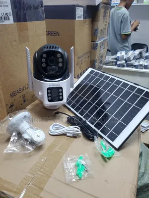 Dual Lens 4g/Wifi PTZ Solar Camera