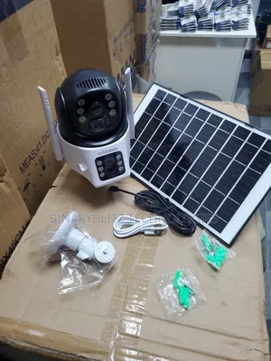 Dual Lens 4g/Wifi PTZ Solar Camera