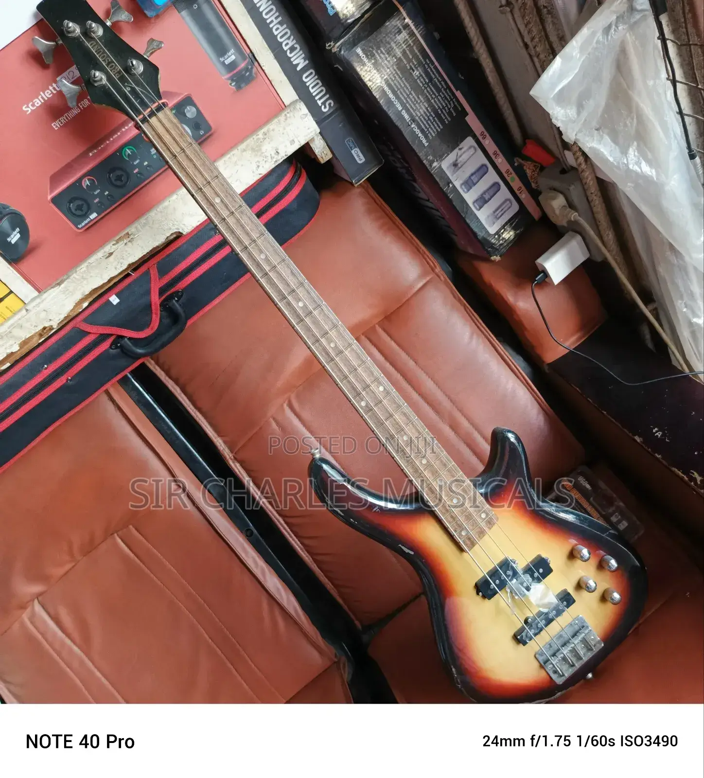 High Quality Electric Bass Guitar 4 Strings